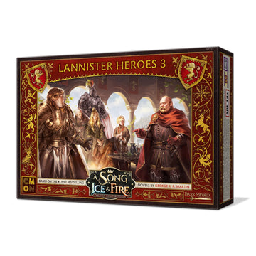 Cmon A Song Of Ice And Fire Tabletop Miniatures Game Lannister Heroes Set Iii - Lead Your Army To Glory With New Heroic Leaders!