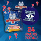 Pet Simulator X - Mystery Pet Minifigure Toys With Collector Clip - Blind Bags 24 Pack Box And Chance Of Dlc Code - Surprise Collectable