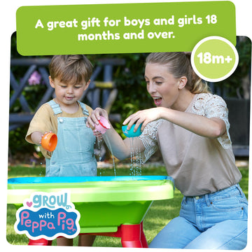Tomy Toomies Peppa Pig Nesting Family - Includes Peppa Pig, Mummy Pig, Daddy Pig And Rattling George - Sorting And Pouring Toddler Bath Toys - Toddler Water Toys For Bath - Ages 18 Months And Up
