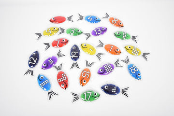 Rainbow Gel Number Fish