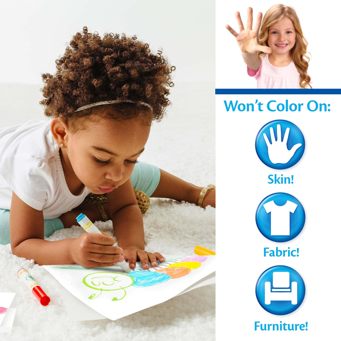 Crayola Wonder Disney Princess Pages Mess Free Coloring, Gift for Kids, Age 3, 4, 5, 6