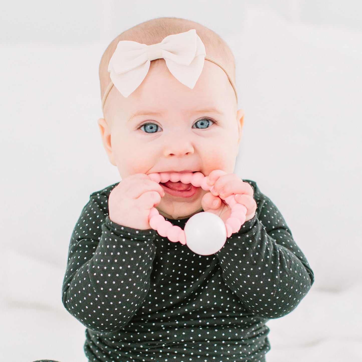 Ryan And Rose Cutie Teether Rattle (Taffy)
