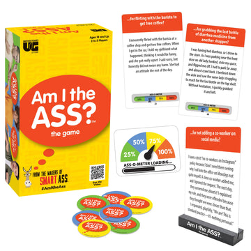 Am I The A**?, Adult Party Game That Call'S Out A** Behavior And Sparks Conversations, Great For Christmas Parties And Gifts, Ga