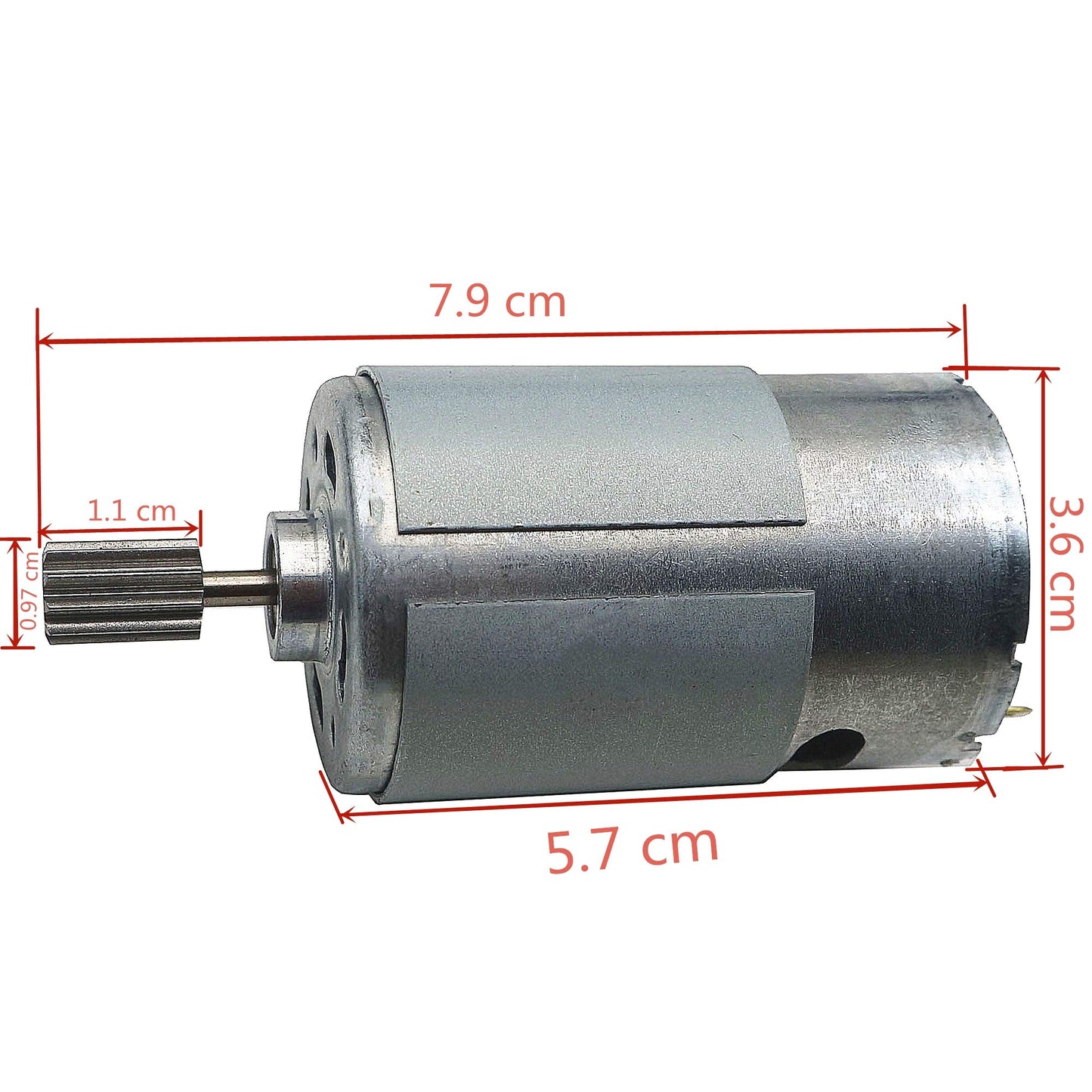 2 Pcs Universal 550 35000RPM Electric Motor High Speed RS550 12V Motor Accessories for Kids Electric Cars Children Ride On Toys