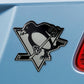 FANMATS 14887 NHL Pittsburgh Penguins Chrome Team Emblem , 2.9x3