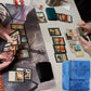 Promaxibinder Mtg Card Deck Box, Fits 200 Cards, Storage For Tcg/Mtg Crads, Pu Leather Strong Magenet (Navy Blue)