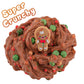 Gingerbread Man Brown Foam Slime - Christmas Stocking Stuffers For Kids, Good Stretchy & Non-Sticky Crunchy Slime Sensory Toys F