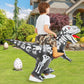 Comin Inflatable Dinosaur Costume Kids Ride-On Inflatables Blow Up Dino Costume Skeleton Funny Dress For Halloween Party