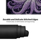 Purple Octopus For Mtg & Tcg Playmat,Bfdhgqzc 24'' X 14'' Game Mat For Mtg/Rpg/Ccg Trading Card Game Playmats Table Mat Perfect