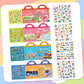 28 Pack Cards for Kids, 4 Different Designs Cute Bubble Wands with Valentines Gift Cards for Boys Girl School Classroom Exchange