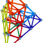 Magz Super 300 Magnetic Building Set Consisting Of 176 Magnetized Rods (2.3' Long) And 124 Nickel Plated Steel Balls (0.5' In Diameter) In A Wooden Box, Offered
