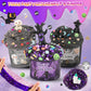 6 Packs Purple Black Slime Kit - Cloud Slime, Butter Slime & Clear Slime, Slime For Kids With Halloween Slime Add-Ins, Slime Kit For Boys & Girls Birthday Halloween Party Favors Christmas Easter Gifts