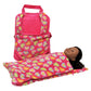 The Queen'S Treasures Doll Accessories, Pink Baby Doll Backpack Carrier And Doll Sleeping Bag, Compatible For Use With 15 And 18 Inch American Girl. Doll Not Included