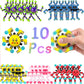 10 Pcs Transformable Fidget Spinner Toys For Kids & Adults,Stress Relief Sensory Toys For Boys & Girls, Fingertip Gyros For Adhd