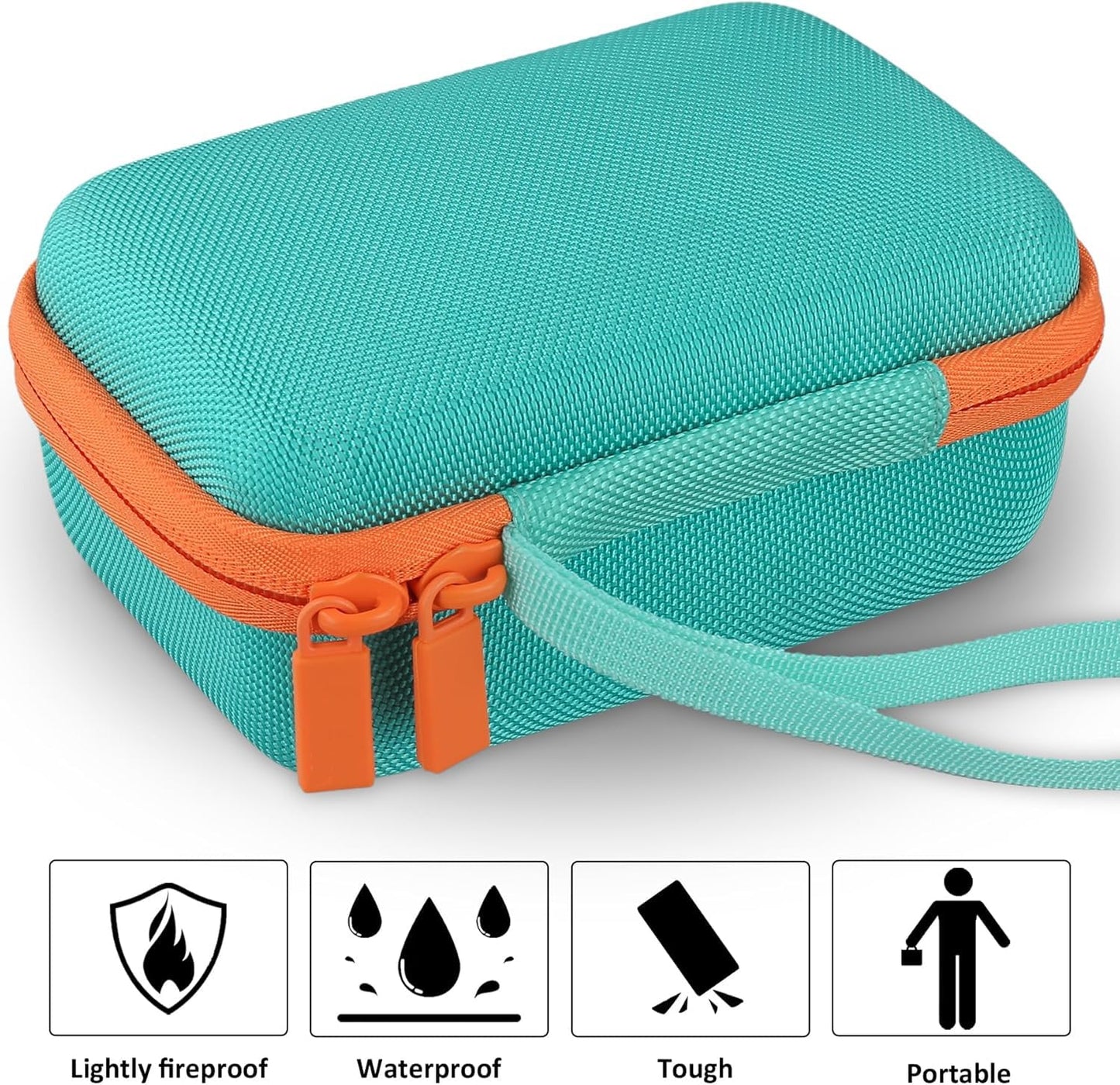 co2CREA Hard Case Compatible with Yoto Mini 2024 Edition Kids Audio Music Player Children Speaker Plays Audiobook Cards Radio an
