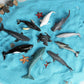 Rcomg 32Pcs Mini Ocean Animal Figures Set With Sharks Whales Arctic Animals