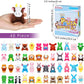 Fovths 48 Pieces Mini Plush Animals Toys Set Lovely Small Stuffed Animal Keychain Decor For Easter Hunts, Party Favors, Carnival