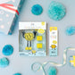 Glo Pals Alex Water-Activated Bath Toy With 6 Reusable Light-Up Cubes For Sensory Play