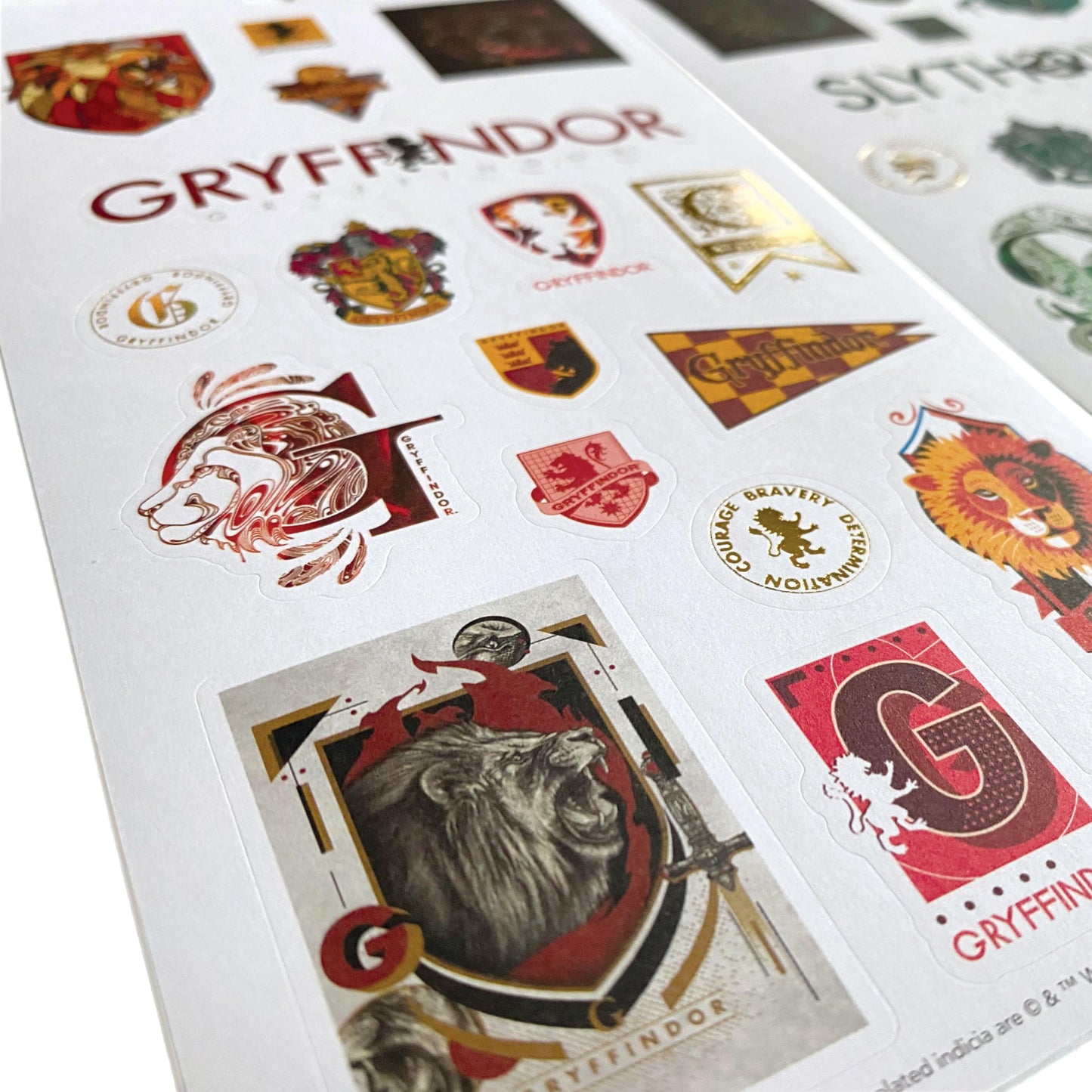 Paper House Productions Harry Potter Foil Accent 512-Piece Officially Licensed Sticker Folio - Houses, Characters, Planner Stick