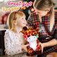 Glow Guards Giraffe Plush Toy with LED Night Light, 12'' Soft Glow in Dark Stuffed Animal, Ideal Birthday Gift for Toddlers and Kids