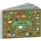 Camping Stickers + Coloring Book (500+ Animal Stickers for Kids & 12 Coloring Pages)- Side by Side Sticker Activity Book - Fun S