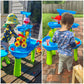 Jukudahu Kids Sand Water Table For Kids 3 4 5 6 7 8 Years Old - 3-Tier Summer Outdoor Toys, Water Waterfall Sensory Play Table W