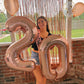 Rose Gold Number 9 Balloon 40 Inch, 9 Balloon Number, 9Th Birthday Decorations, Rose Gold Party Supplies For Boys Girls