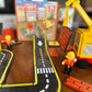 Car Road Track Magnetic Tiles & City Construction Builder Set With Crane And Figures - Stem Building Blocks Toy For Toddler Pres
