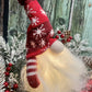 Gerson 7'' H Battery Operated Lighted Holiday Plush Gnome Figurine, Assortment Of 2