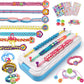 DDAI Friendship Bracelet Making Kits Crafts - Arts & Crafts for Kids Ages 8-12 - Birthday Gifts for 7 9 10 11 12 Years Old Girls