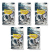 Dragon Shield Bundle: 5 Packs Of Clear Perfect Fit Standard Size Sleeves - 500 Sleeves Total