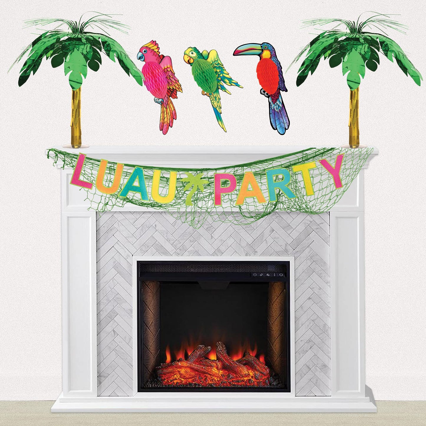 Beistle Palm Tree Cascade Centerpiece