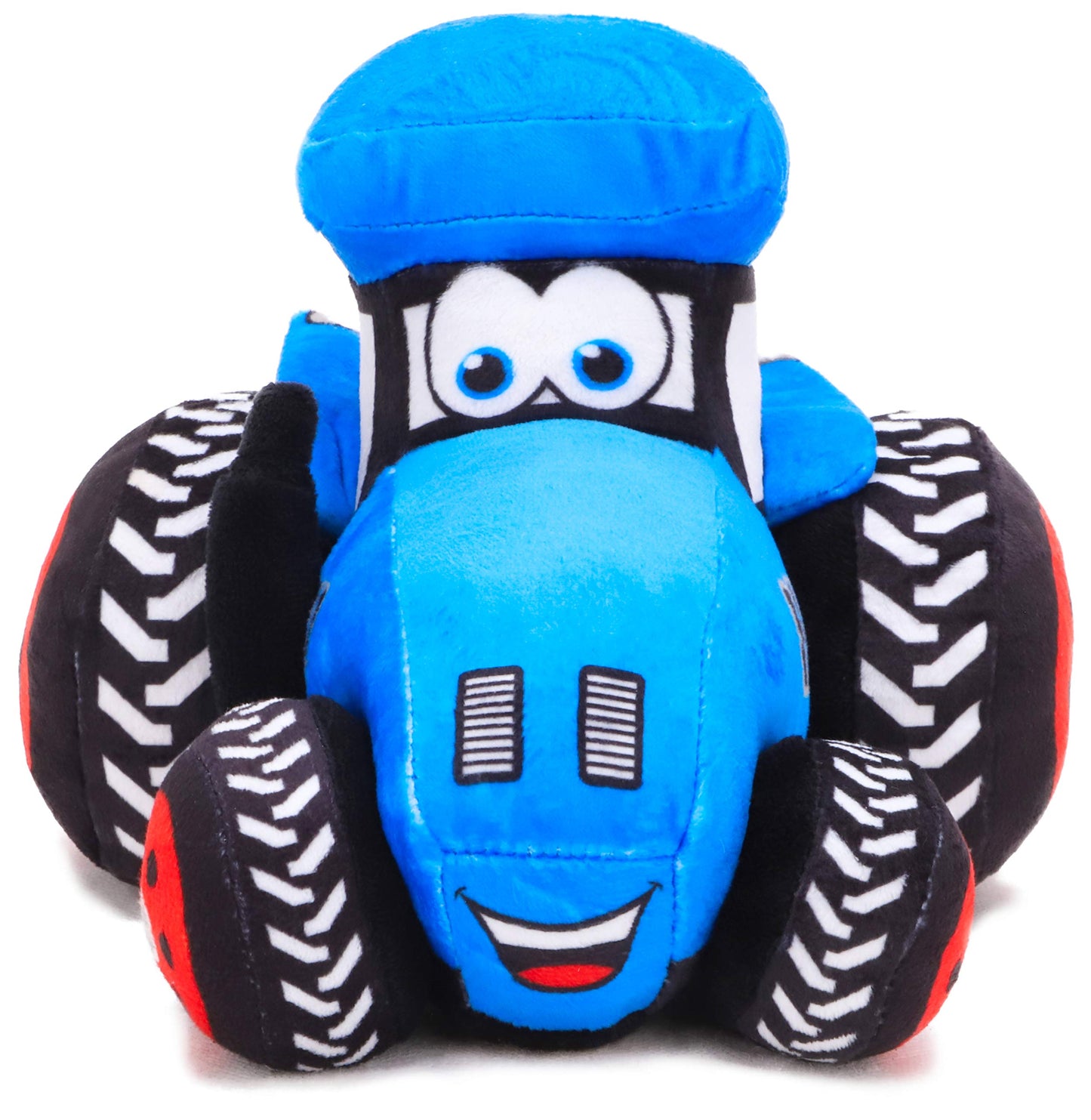 Toyland 21Cm (8 Inch) Plush Farm Tractor - Boys & Girls Bedroom Decoration (Blue)