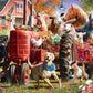 Buffalo Games - Larry Jones - Fun Times At The Farm - 1000 Piece Jigsaw Puzzle For Adults -Challenging Puzzle Perfect For Game Nights - Finished Size Is 26.75 X 19.75