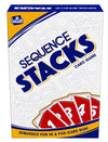 Goliath Sequence Stacks Card Game - Sequence Fun In A Five-Card Run, White