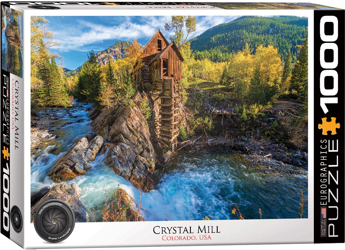 Eurographics 6000-5473 Crystal Mill 1000Piece Puzzle