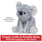 GUND Koala Stuffed Animal Plush Toy, Gray/White, 10", High Quality Materials, Ages 1 and Up, Model 6059818