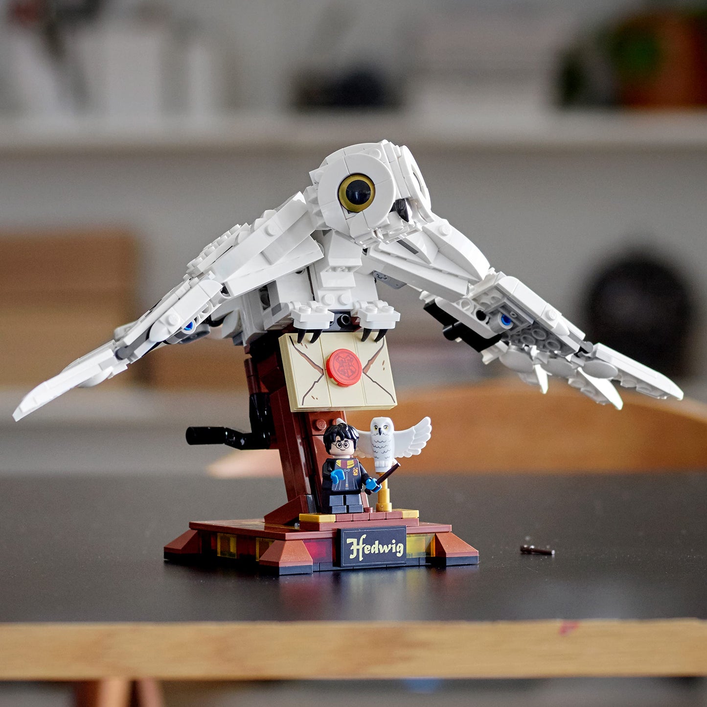 Lego Harry Potter Hedwig 75979 Cool, Collectible, Mechanical Toy, Hedwig The Owl Delivering A Letter From Hogwarts; Great Christmas Or Birthday Gift For Kids Who Love Harry Potter Toys (630 Pieces)
