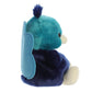 Aurora Adorable Palm Pals Elton Peacock Stuffed Animal - Fun Collectible Plush for Kids and mature-themed Collectors - Perfect for Decorating Rooms and Birthday Gifts - Blue 5 Inches