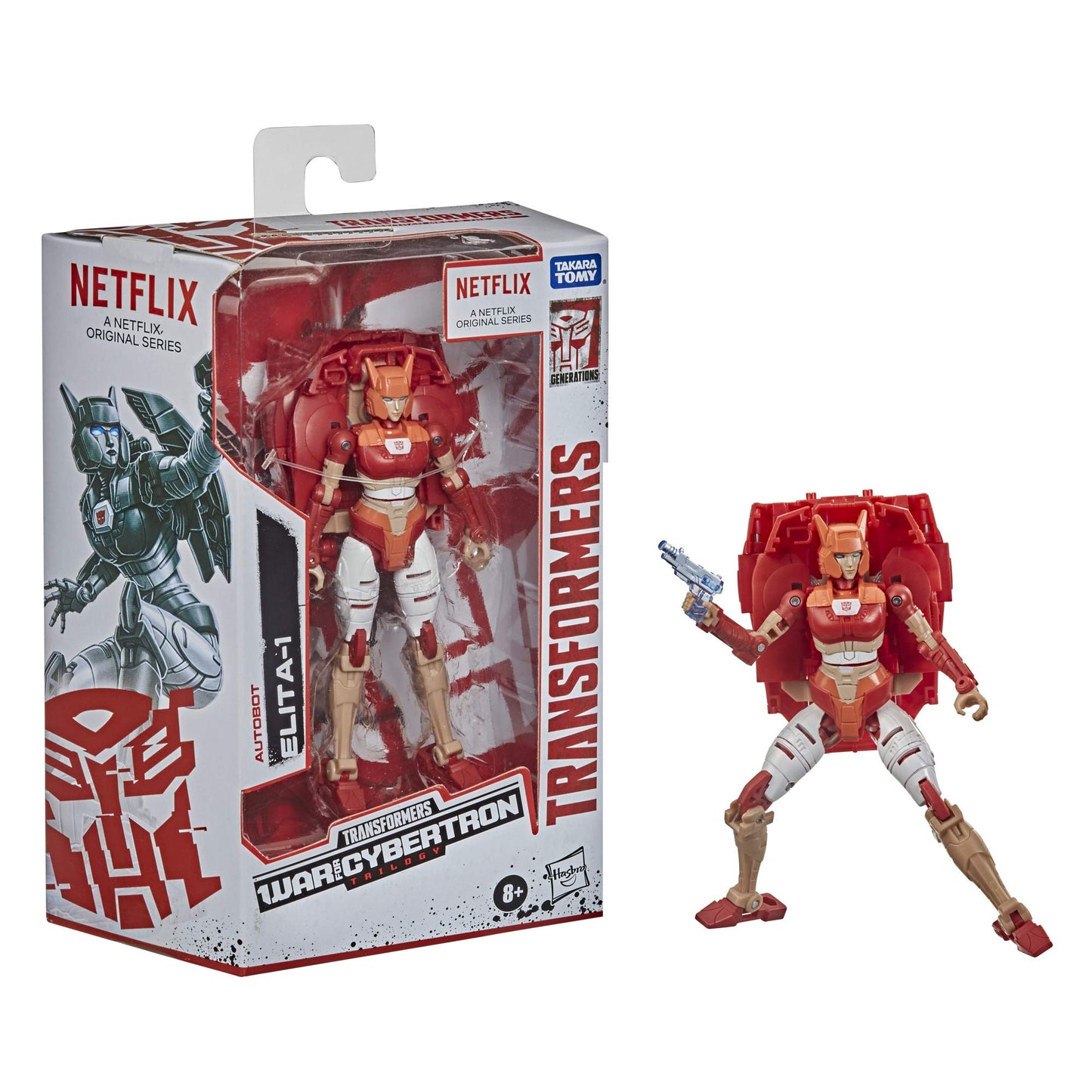 Wfc-10 Elita-1 Netflix Edition,Transformers Generations War For Cybertron Trilogy,F0703