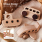 WOODEN TEETHER 3pcs Wooden Cars for Toddlers 1-3 Years Car Toys for Babies Wooden Baby Toys Include Car Boat Air