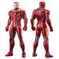 Lonullymege Ironman Action Figures Set 2-Pack 7 Inch All Joints Movable Collectable Toys-Full Metal Painting With Lots Of Accessories Suit-Up Model(Wm1 & Mk45)
