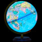 13 Inch Illuminated World Globe With Stand Rewritable Light Up Globe For Kids World Map For Interactive Learning Large Globe Lig