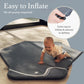 POP 'N GO PLAYPEN Baby Playmat for The Pop 'N Go Baby Playpen - 1.3'' Thick Self-Inflating Playmat for Placement Underneath or f