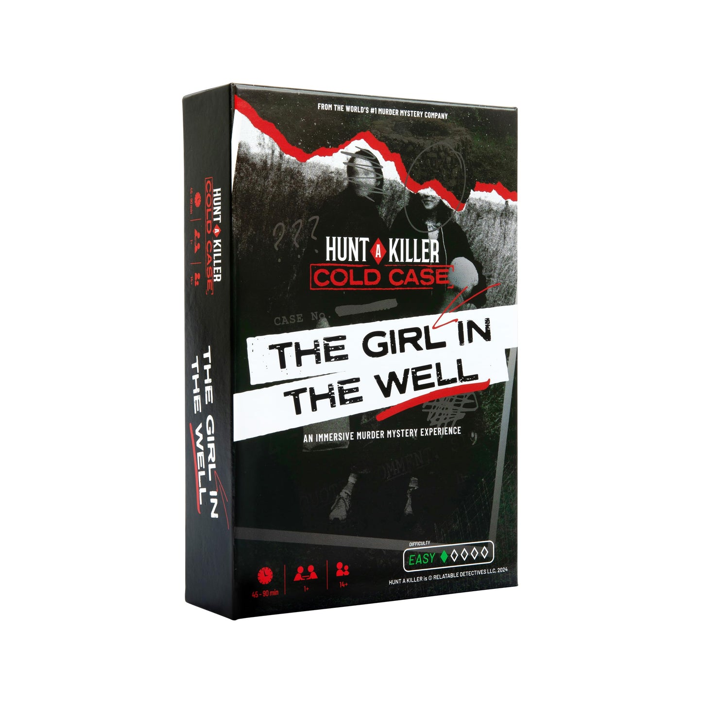Hunt A Killer: Cold Case: Girl In The Well, Murder Mystery Board Game For 2 Players, Ages 14+