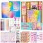 OIHEW DIY Journal Kit for Girls Ages 8-14, Stationary & Diary Set with Stickers,Birthday Gifts for 8 9 10 11 12 13 14 Year Old G