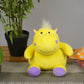 Furrendz Hippy Hippo 10'' Plush|Animal Character Soft Toy-Hippo|Furry Plush|Soft & Anti Allergic Fabric|Safe For Kids|Role Playt