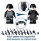 Toysvill SWAT Military Police Building Block Set for Kids | SUV + Soldiers Minifigures (12 PCS) with  and Accessories Gift