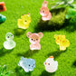 60 Pieces Luminous Mini Animals For Crafts Dollhouse Fairy Garden Decor Tiny Animals Decor For Car Tiny Resin Animals For Micro