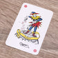 Caspari - Double Deck Of Bridge Playing Cards, Jumbo Type, Van Gogh Irises